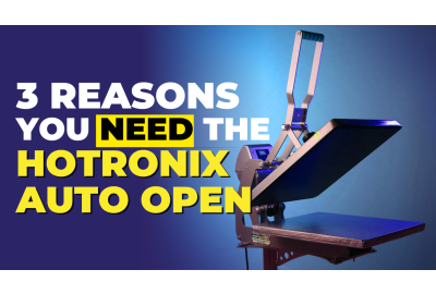 3 Reasons You Need The Hotronix Auto Open Heat Press