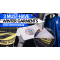 Three must-have winter sportswear garments customised with heat transfers: a personalised football scarf, printed hoodie and branded waterproof dry robe