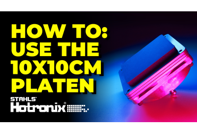 How To Use The Hotronix 10x10cm Heat Press Platen