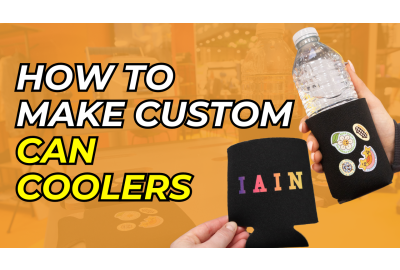 How to Make Custom Can Coolers