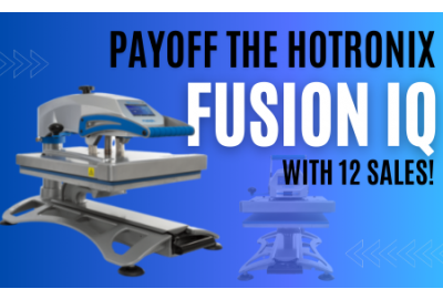 How Long Will It Take To Pay Off The Hotronix Fusion IQ Heat Press?