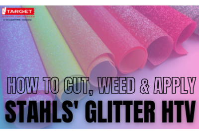 Stahls Glitter HTV Application