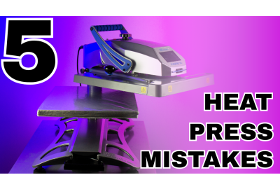 The 5 Most Common Heat Press Mistakes (And How to Fix Them)