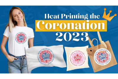 Heat Printing King Charles III Coronation Merchandise for 2023