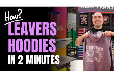 Quickest & Easiest Way To Print Leavers Hoodies