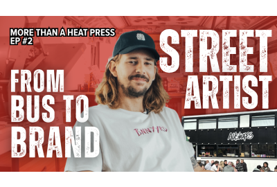 More Than A Heat Press - The Artist Who Runs A Print Shop Out Of A Double-Decker Bus