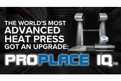 New cutting-edge technology from Hotronix, the ProPlace IQ