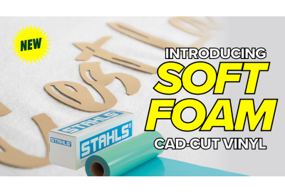 Upgrade Your Apparel with CAD-CUT® Soft Foam Heat Transfer Vinyl