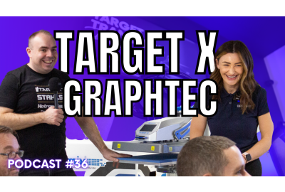 Heat Transfer Vinyl & Plotter Cutter 101 with Graphtec GB - The Target Transfers Podcast