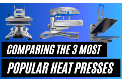 Comparing 3 of the UK's Most Popular Heat Presses