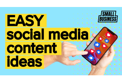 Social Media Content Ideas For Small Businesses 