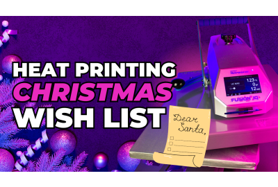 Heat Printing Christmas Wish List