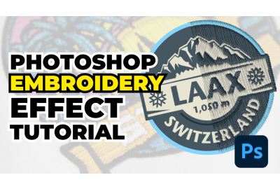 How To Create An Embroidery Effect Heat Transfer Design