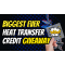 Biggest Ever Heat Transfer Credit Giveaway