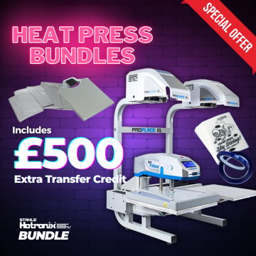 Hotronix ProPlace IQ Heat Press Bundle Hotronix ProPlace IQ Heat Press Bundle