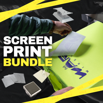 Screen Print Heat Press Bundle