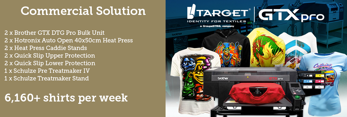 DTG commercial solution from Target Transfers