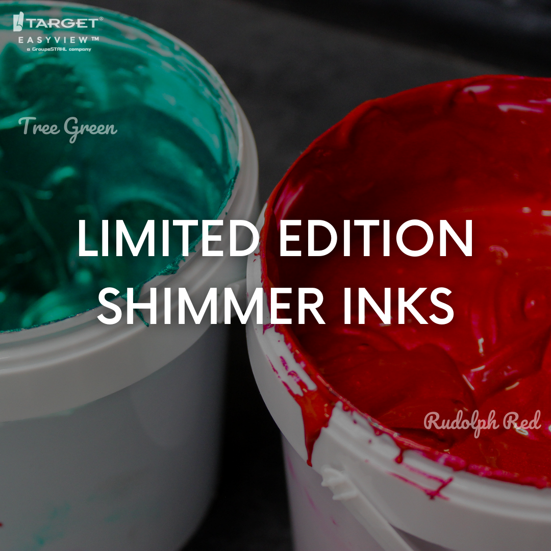 Limited Edition Shimmer Inks - Screen Printed Heat Transfers