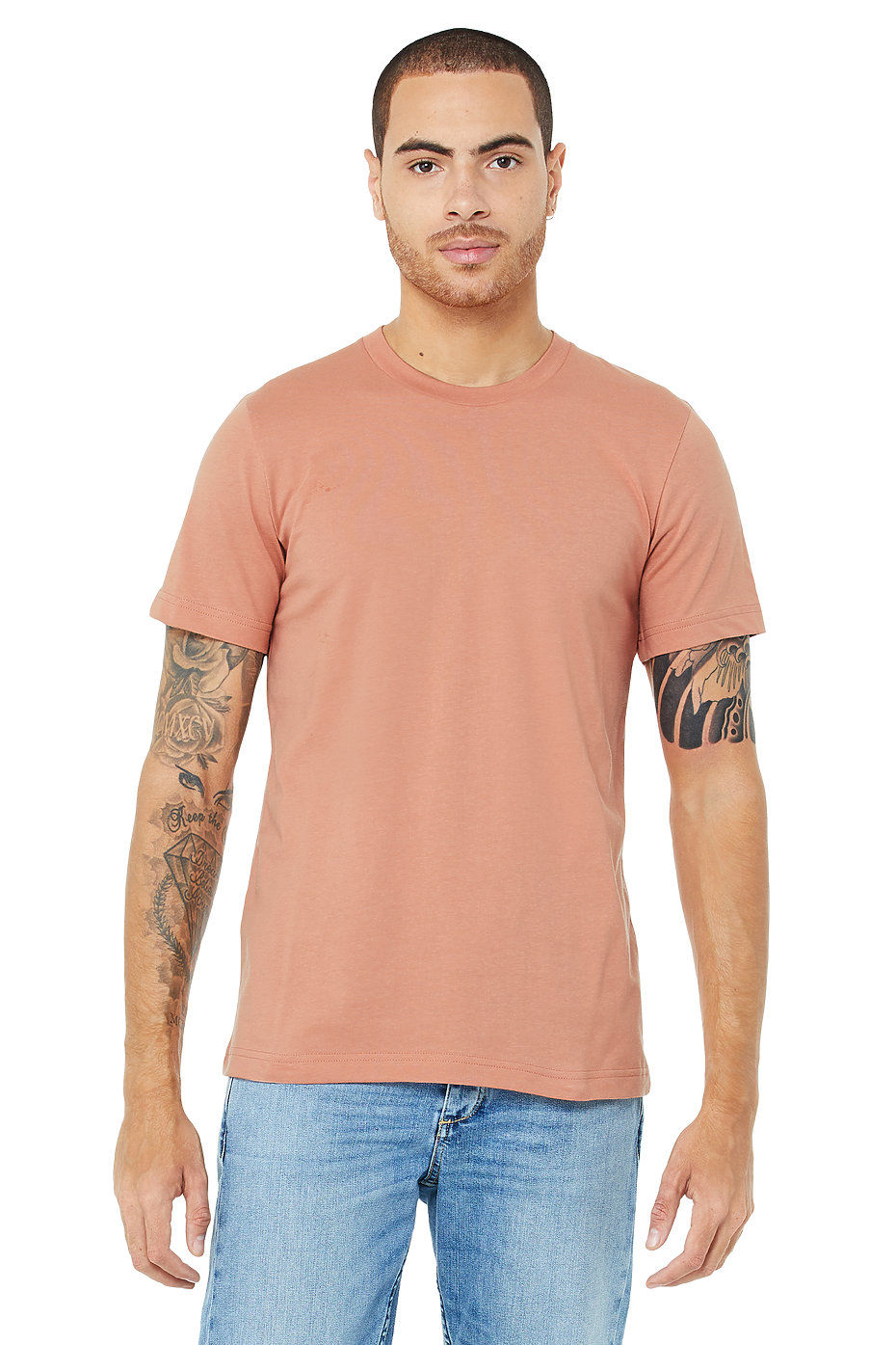 3001 Unisex T-Shirt in "Terracotta"