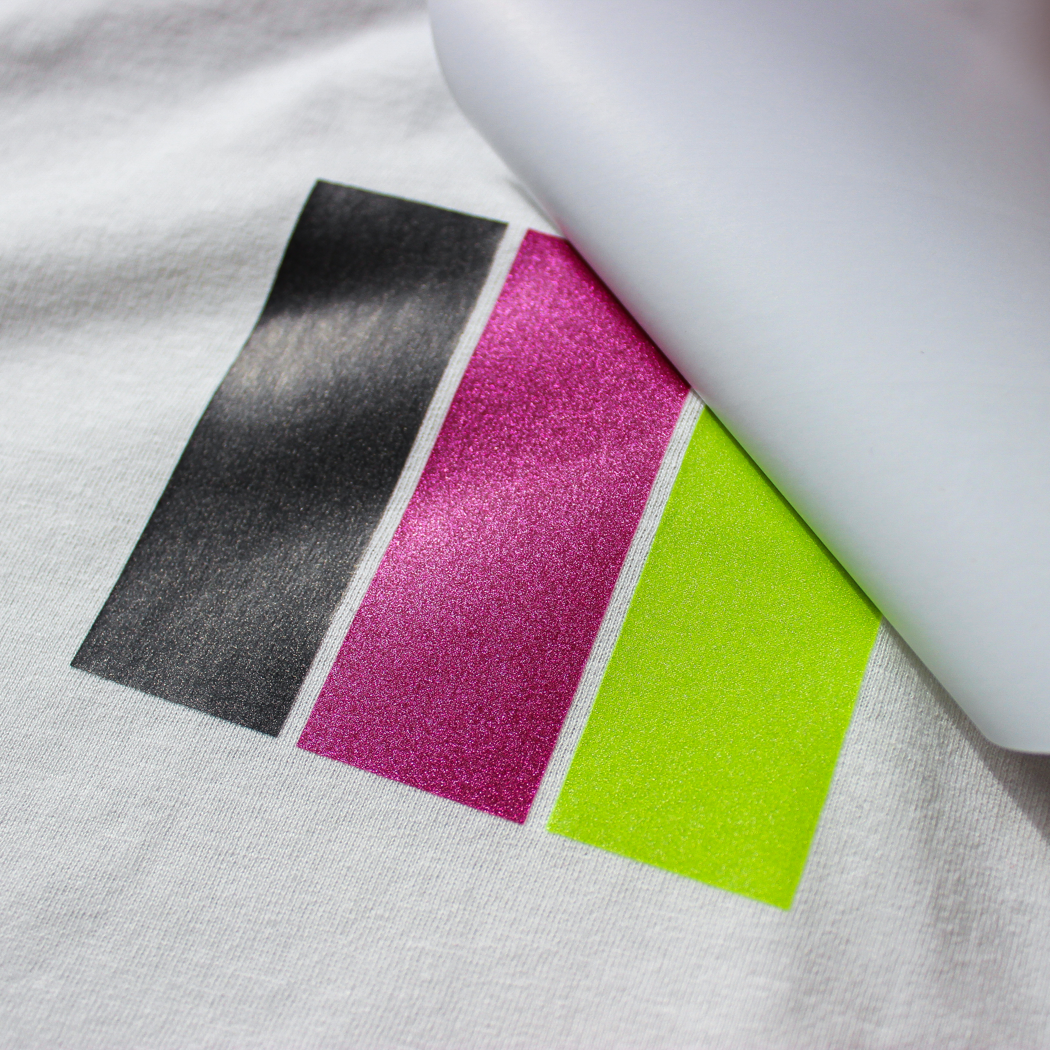 Limited Edition Shimmer Inks - Screen Printed Heat Transfers