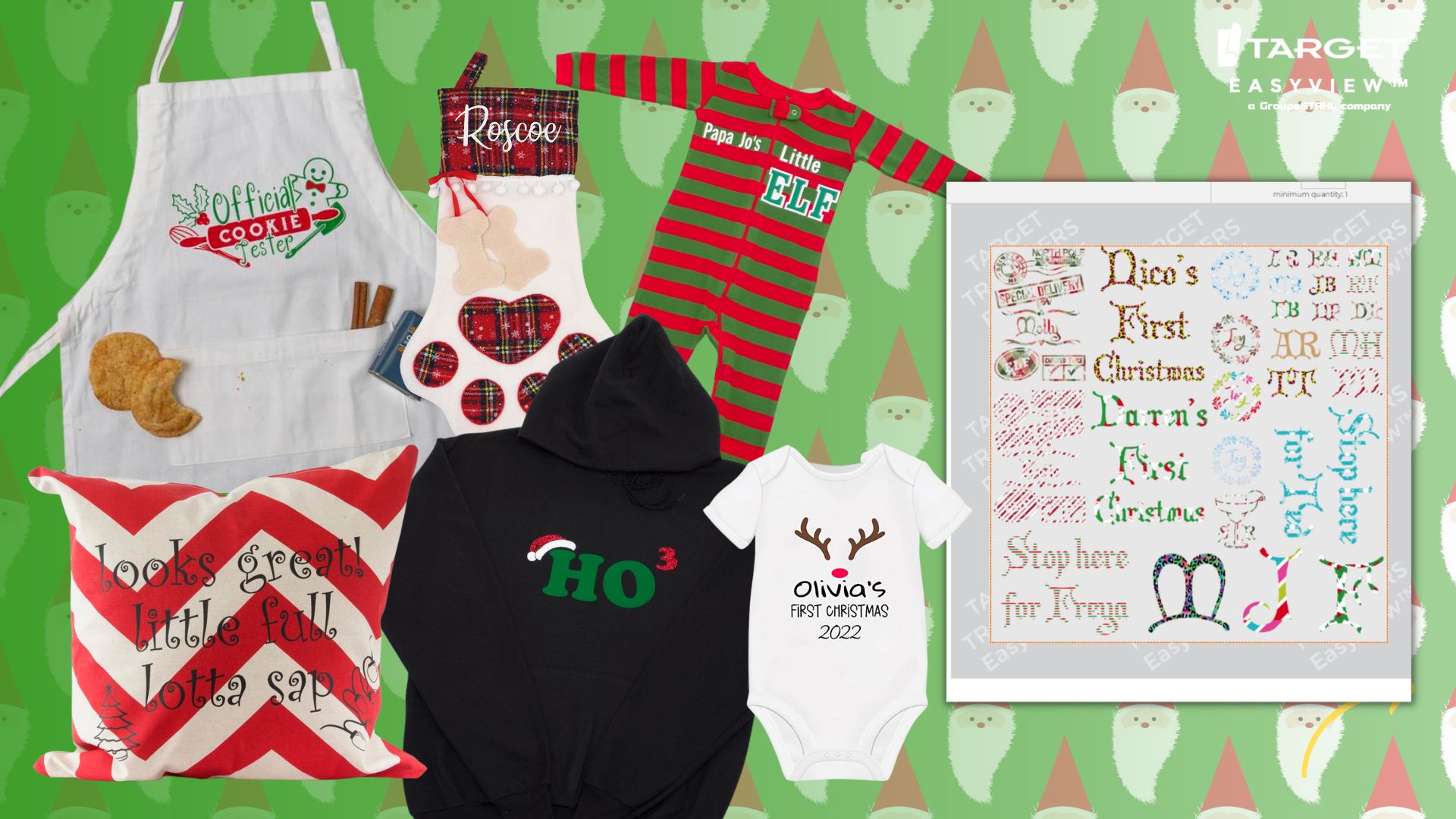 Heat Printed Christmas Products