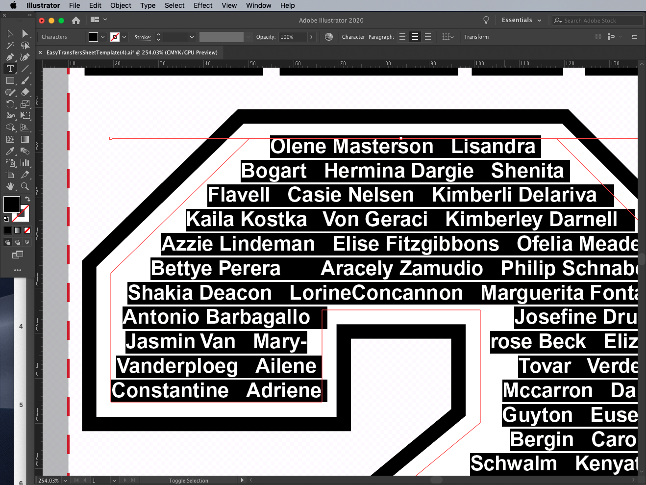 leavers 2020 - easy transfers close up